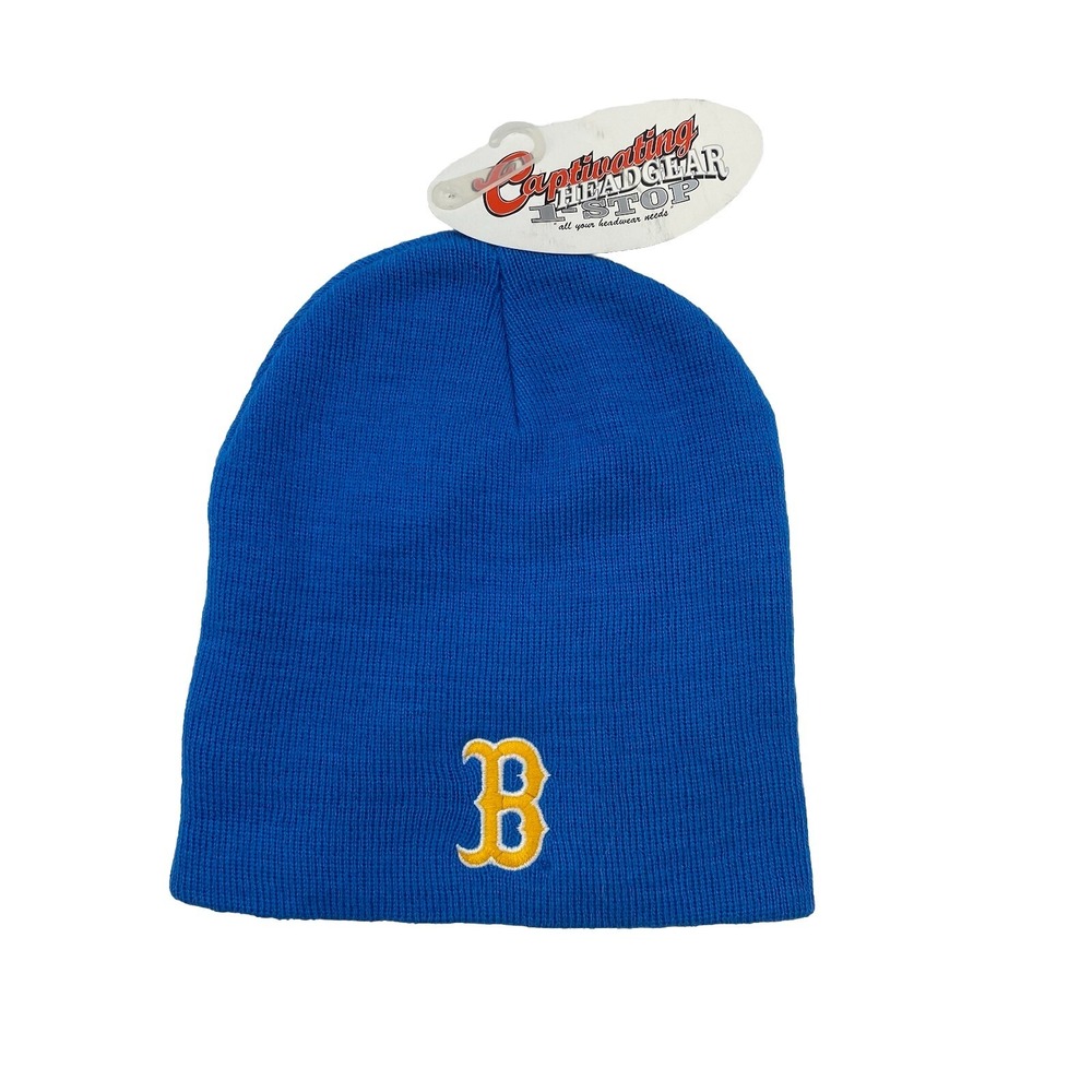 UCLA Knit Beanie Hat University of California Los Angeles Blue NCAA OSFA New